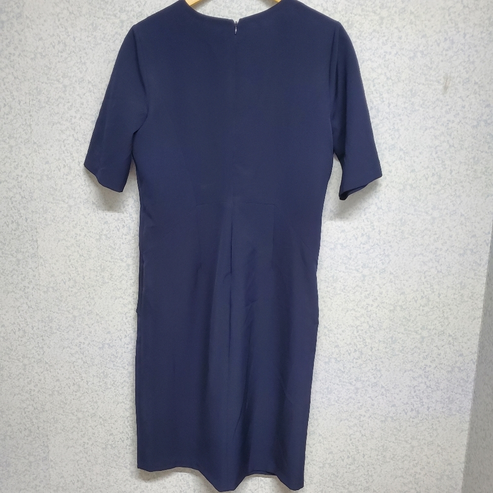 Maggy London Navy Blue Dress Size 12 - Picture 8 of 11